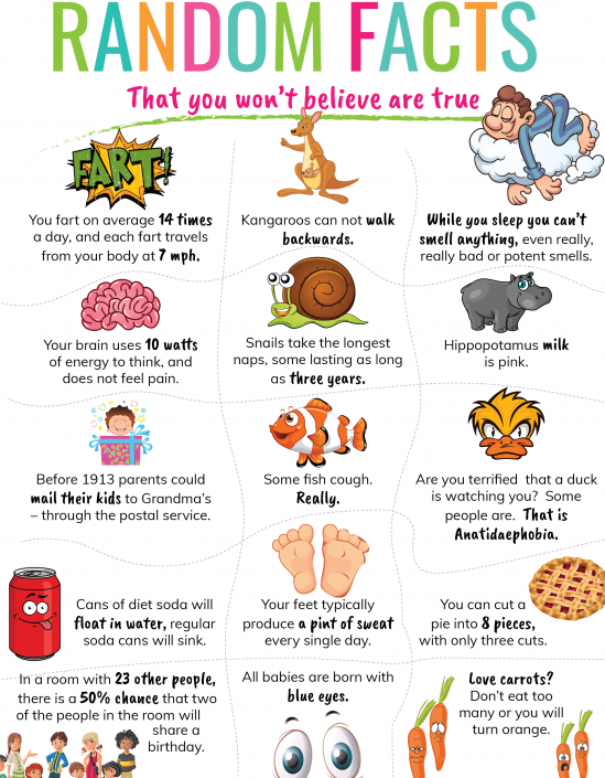 30 Hechos repugnantes que no creerás. 50 datos curiosos |