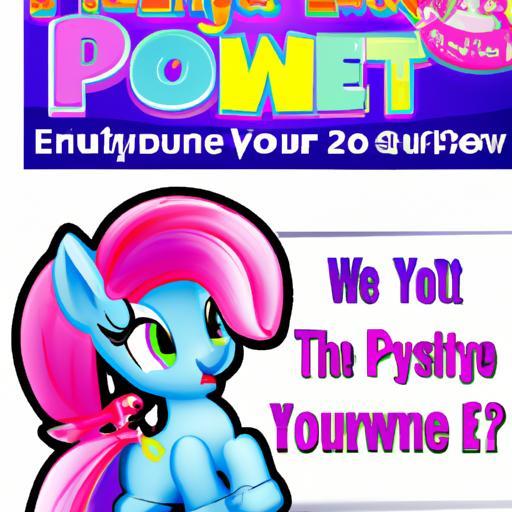 ¡La Gran Prueba de My Little Pony! ¡La Gran Prueba de My Little Pony!