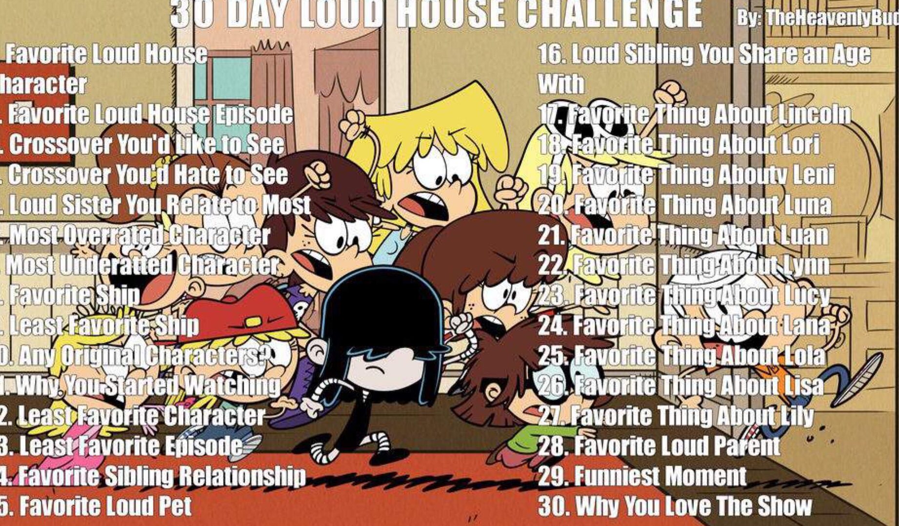 Desafío Definitivo de Loud House Desafío Loud House: Día 3 |