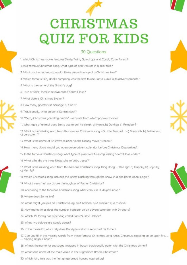 Prueba Congelada Definitiva de 15 Preguntas Trivia de Frozen 2 con imprimible • ¿De verdad, hablas en serio?