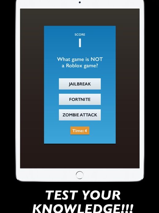 ¡Quiz Increíble para Robux! Prueba para Roblox Robux |